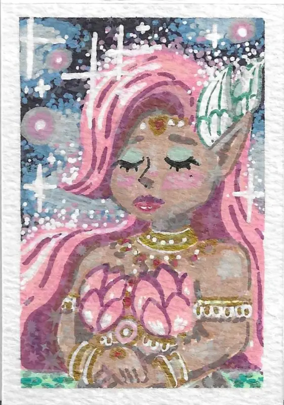 Great Fairy Kaysa aceo art card
