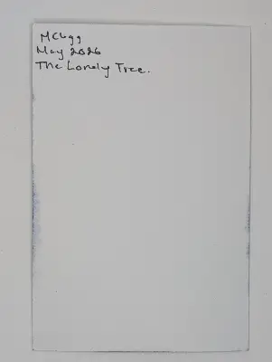 The Lonely Tree aceo art card thumbnail 2