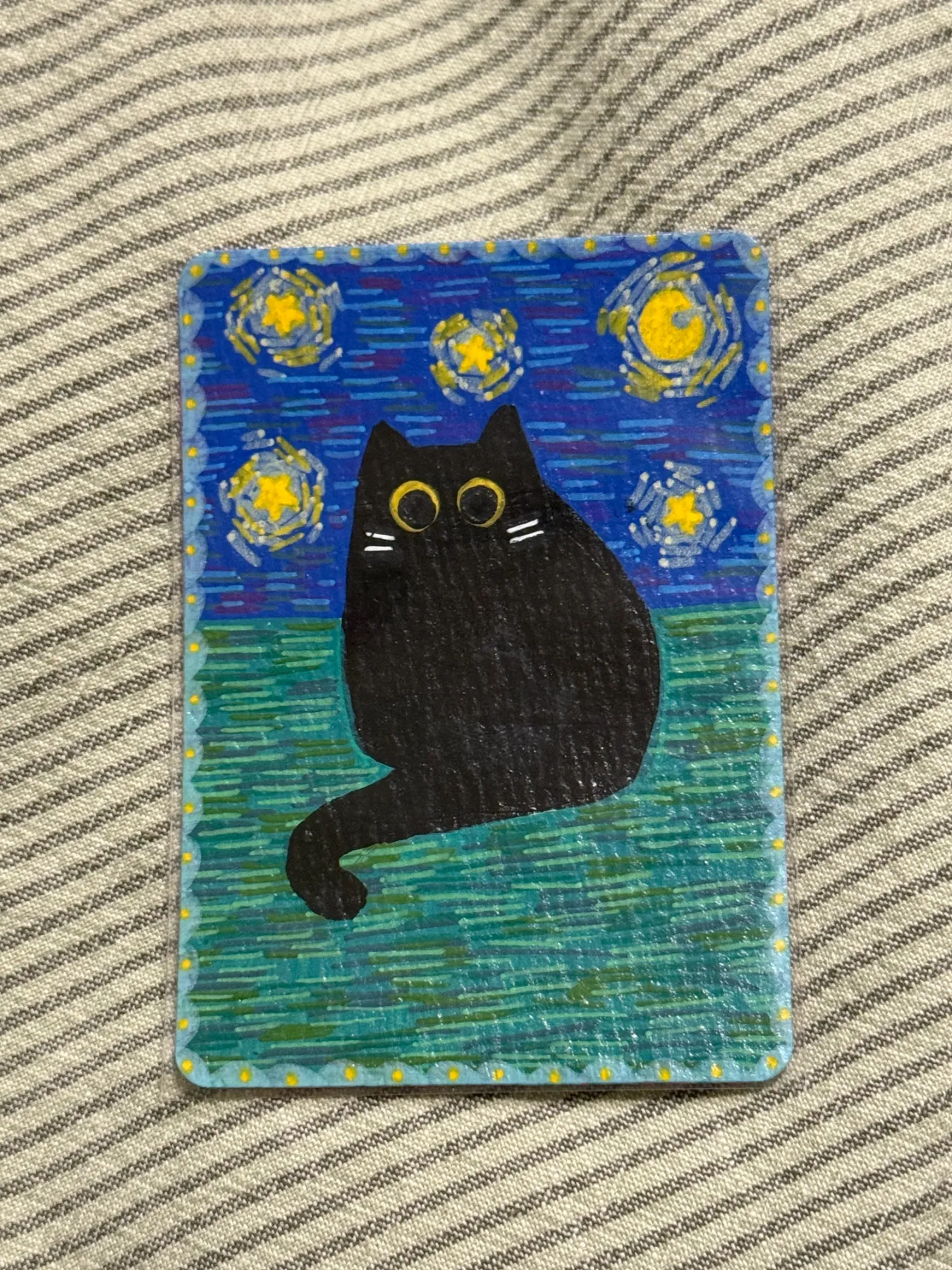 Look Out aceo art card