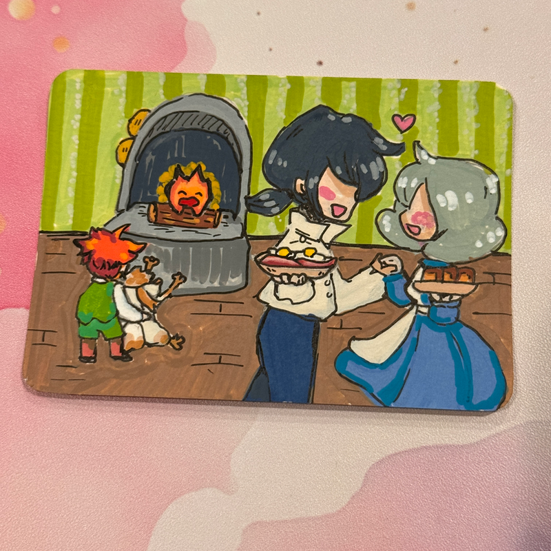 Breakfast is Ready! aceo art card