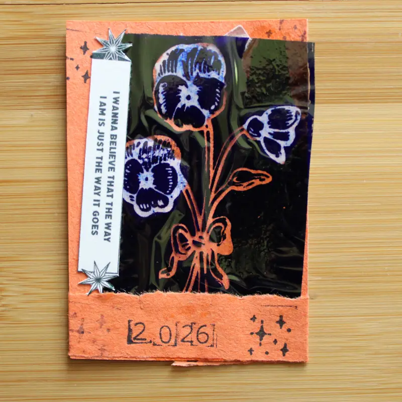 2026 aceo art card