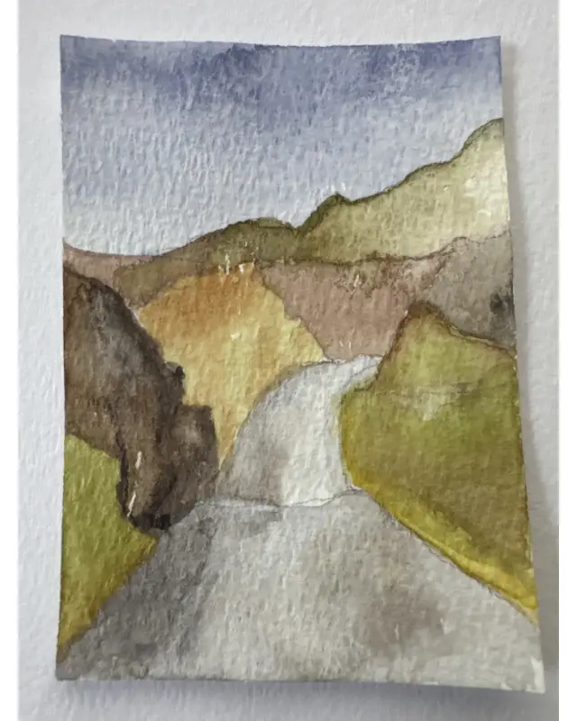 Arizona X aceo art card