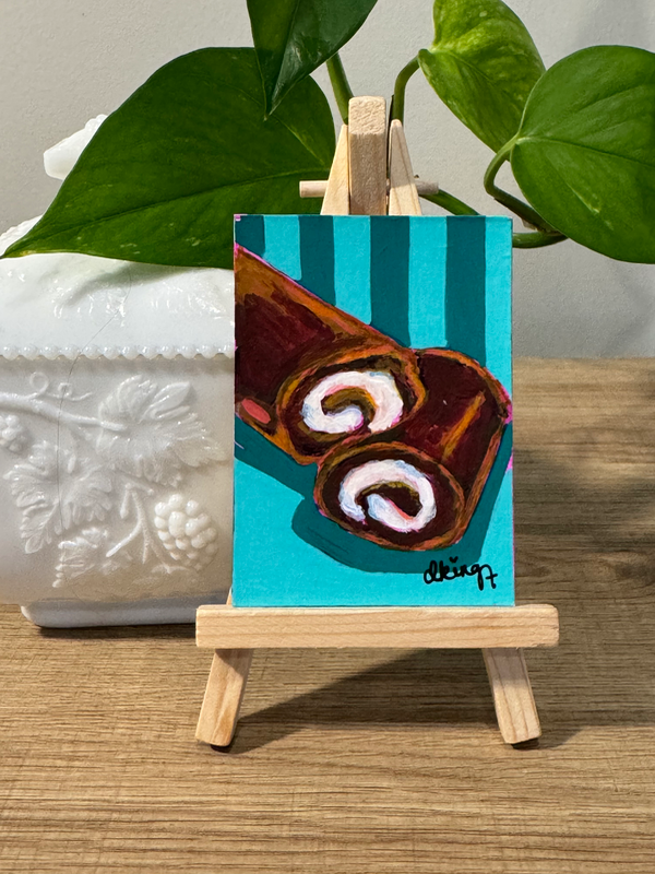 Swirliscious aceo art card