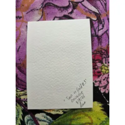 Tears in Gold #3 aceo art card thumbnail 2