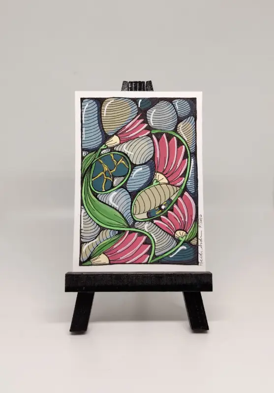 Heart of Stone aceo art card