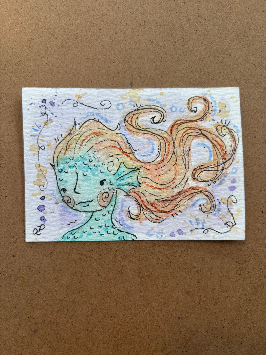 Lillith aceo art card