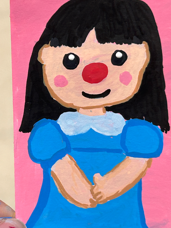 Molly the Dolly aceo art card