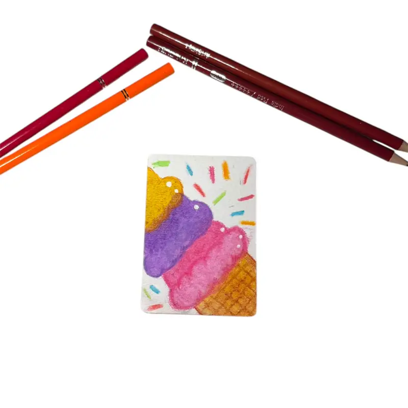 Dopamine Scoops aceo art card