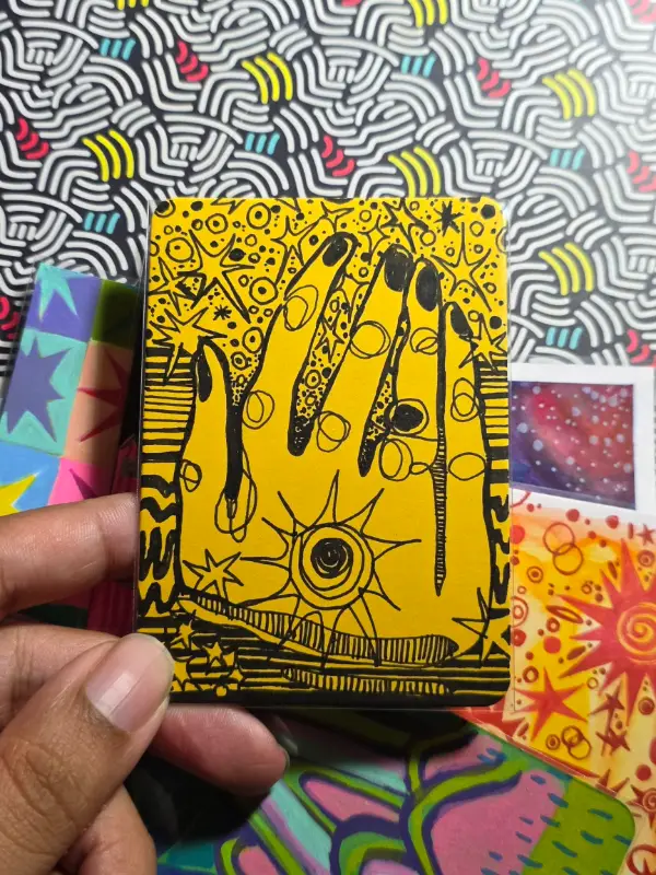 Witch's Hand No. 1 aceo art card