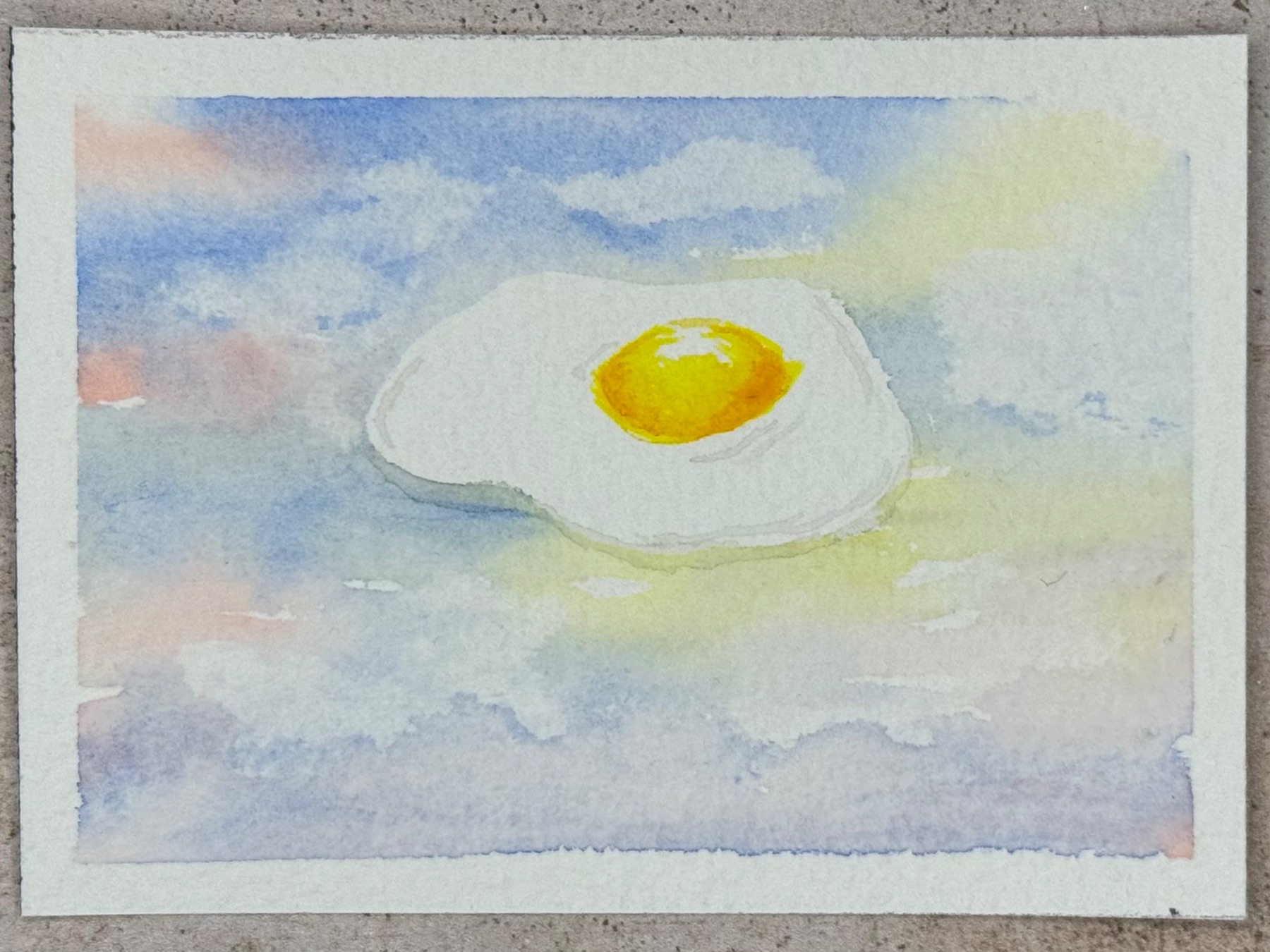 Sunny Side #2 aceo art card