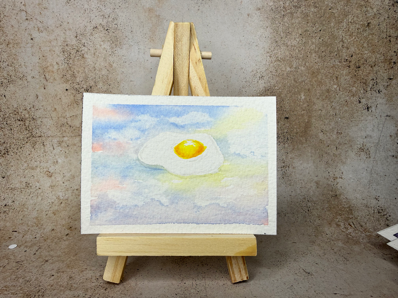 Sunny Side #2 aceo art card