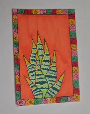 Plant in Your Cool Aunt's Flat in 1999 aceo art card thumbnail 1