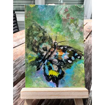Breath aceo art card thumbnail 2
