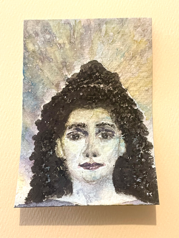 I sense great… aceo art card