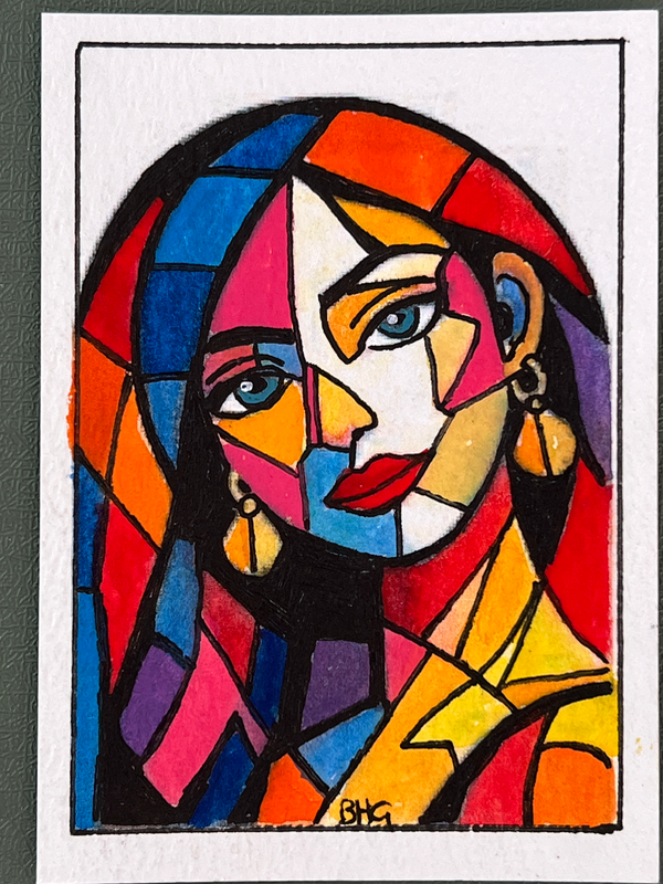 Ms Milan aceo art card