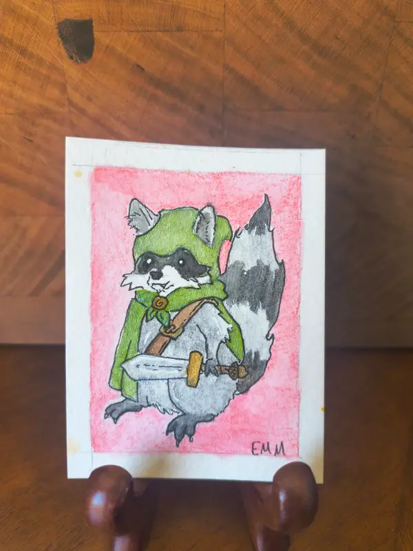 Lil Thief aceo art card
