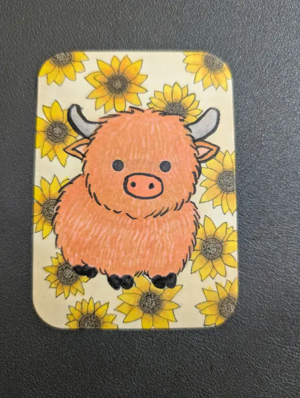 Buttercup aceo art card
