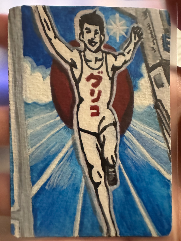 Glico Running Man, Dotonbori aceo art card