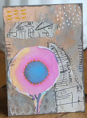 Bloom Study aceo art card thumbnail 1