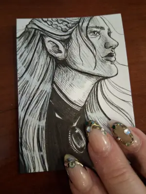 Legolas - Book Version aceo art card thumbnail 2