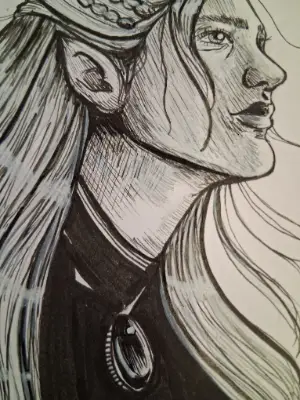 Legolas - Book Version aceo art card thumbnail 3