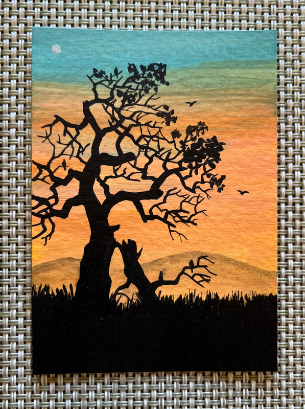 “Beauty in the Brokenness” aceo art card