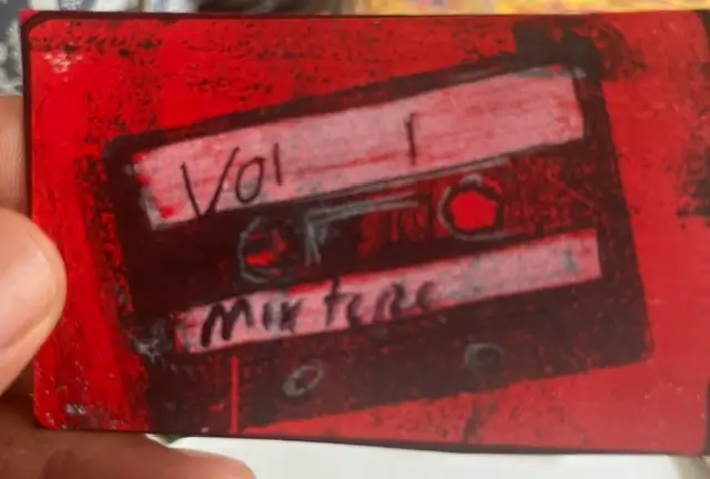 Mixtape Volume 1 aceo art card