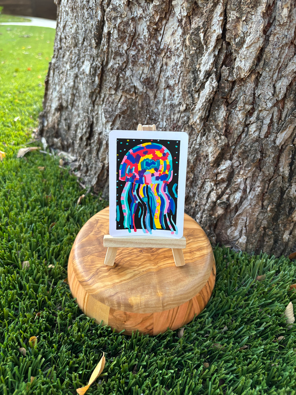Jerry the Jellyfish aceo art card