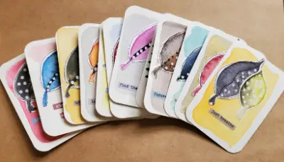 Today is a good day aceo art card thumbnail 2