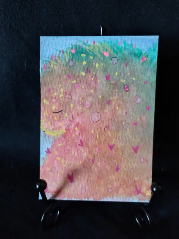 Quiet Creature aceo art card