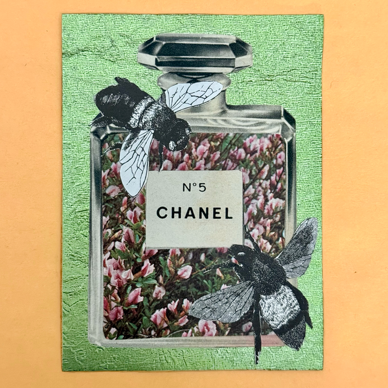 Chanel No. 5 aceo art card
