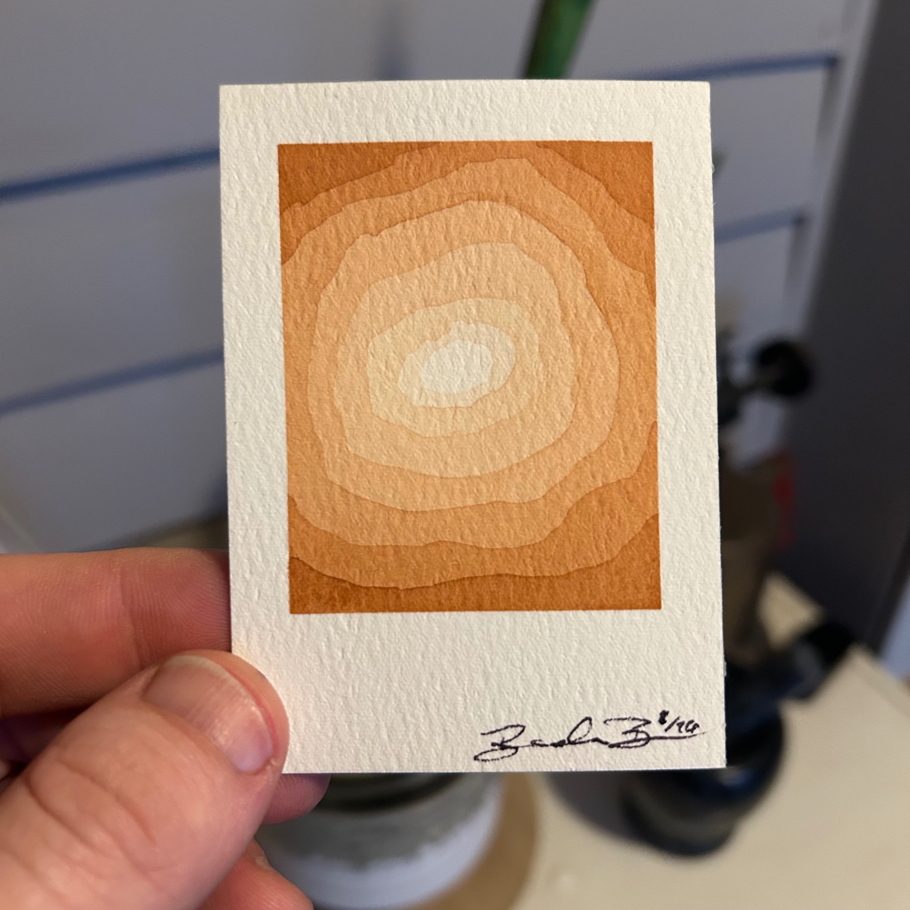 Dune Echo aceo art card