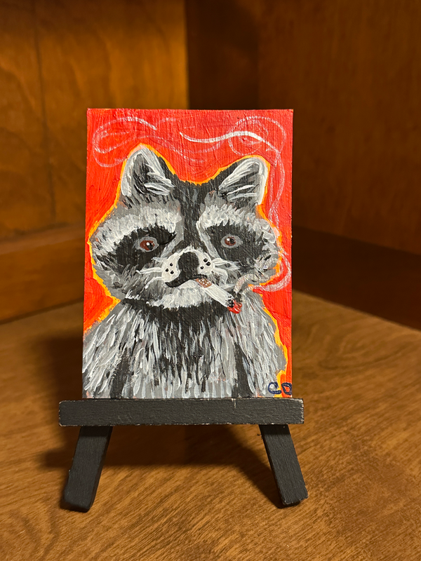 Terrance aceo art card