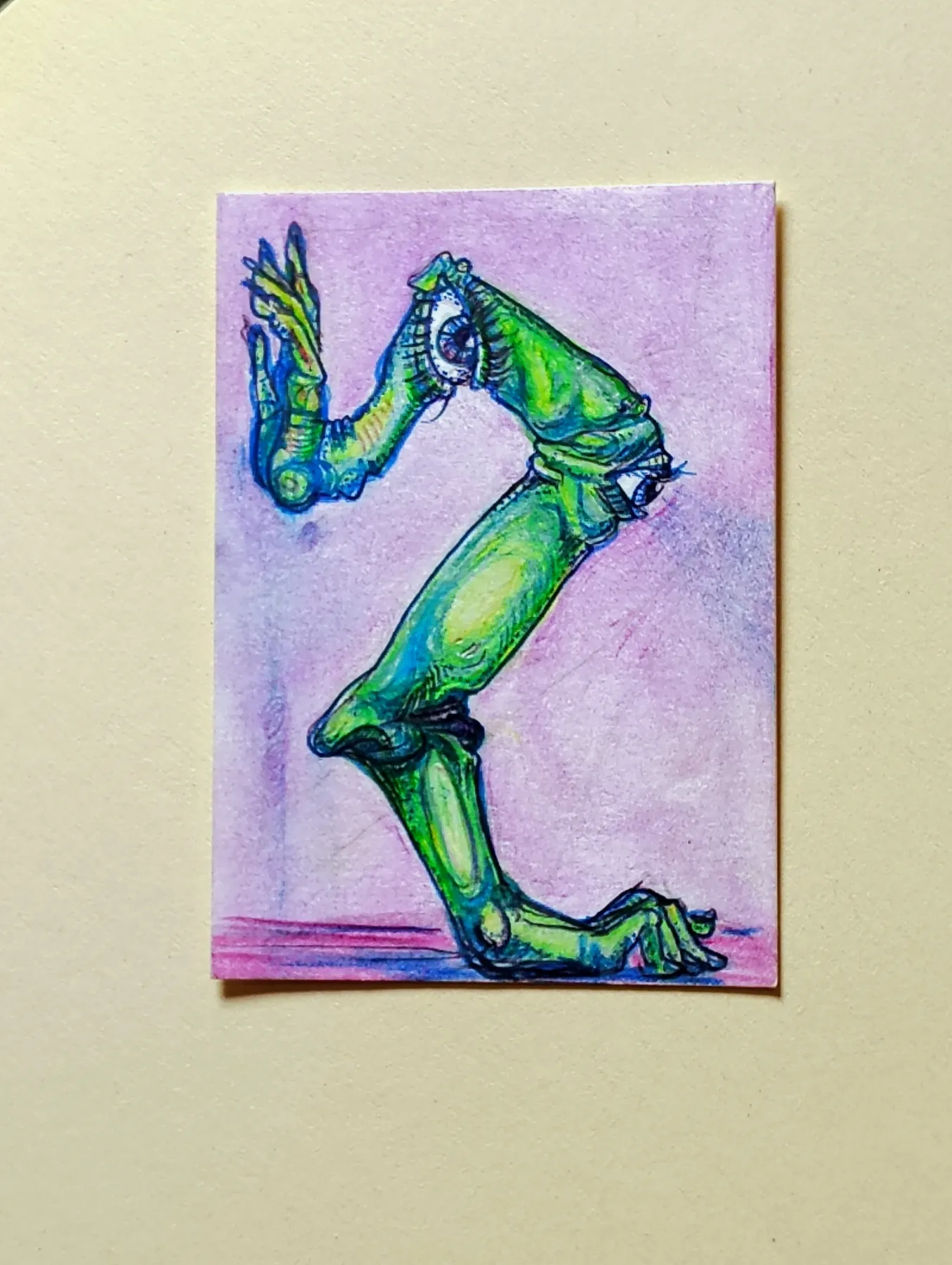 An Arm And A Leg aceo art card