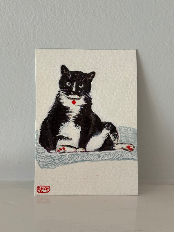 ACEO original, Emily aceo art card