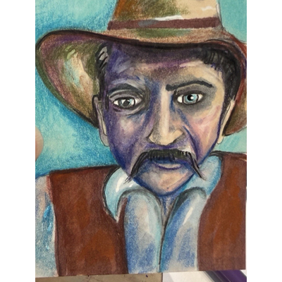Chess aceo art card thumbnail 1