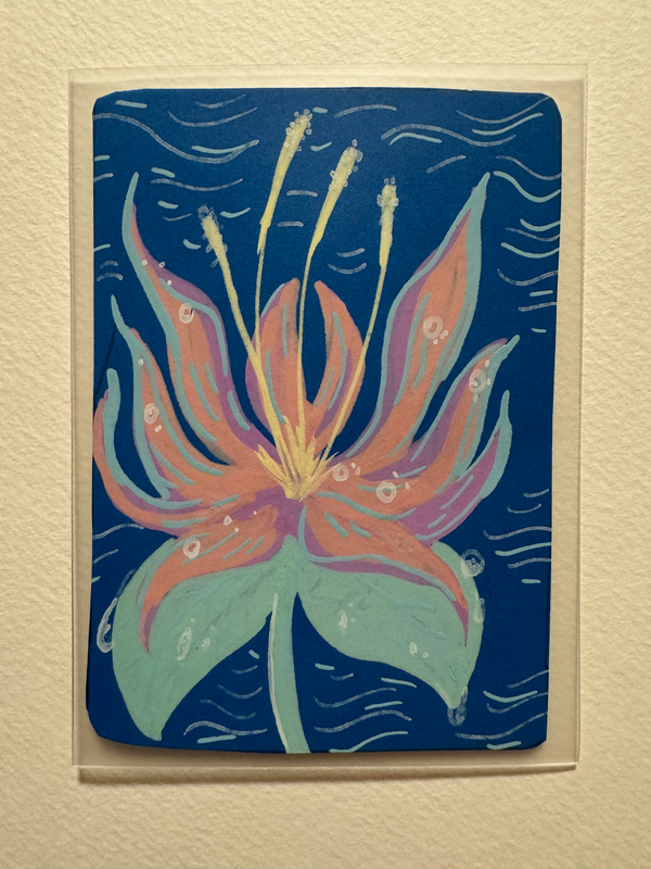 Mermaids Rose aceo art card