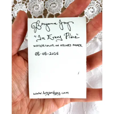 In Every Place: An Extraterrestrial Love Story aceo art card thumbnail 3
