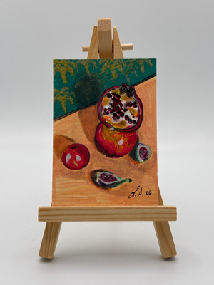 Seedy Fruit aceo art card thumbnail 1