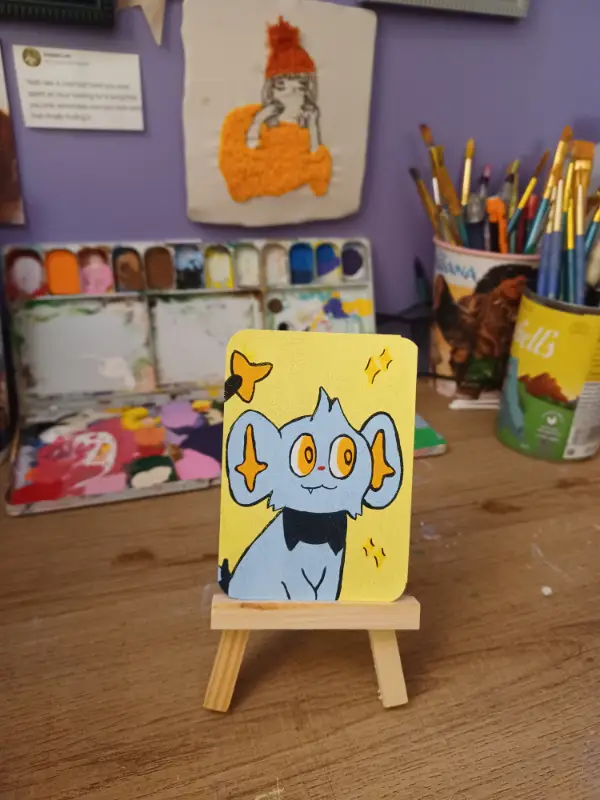 Shinning Shinx aceo art card