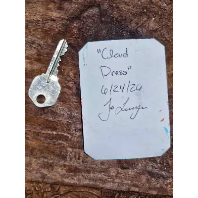 Cloud Dress aceo art card thumbnail 3