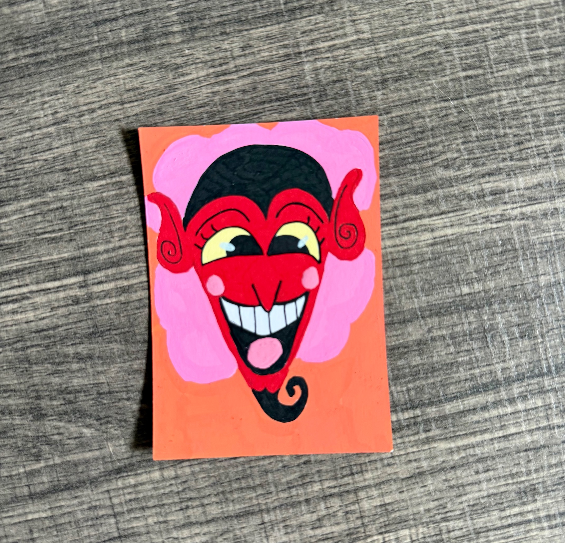 HIM aceo art card