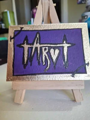 Tarot aceo art card thumbnail 1