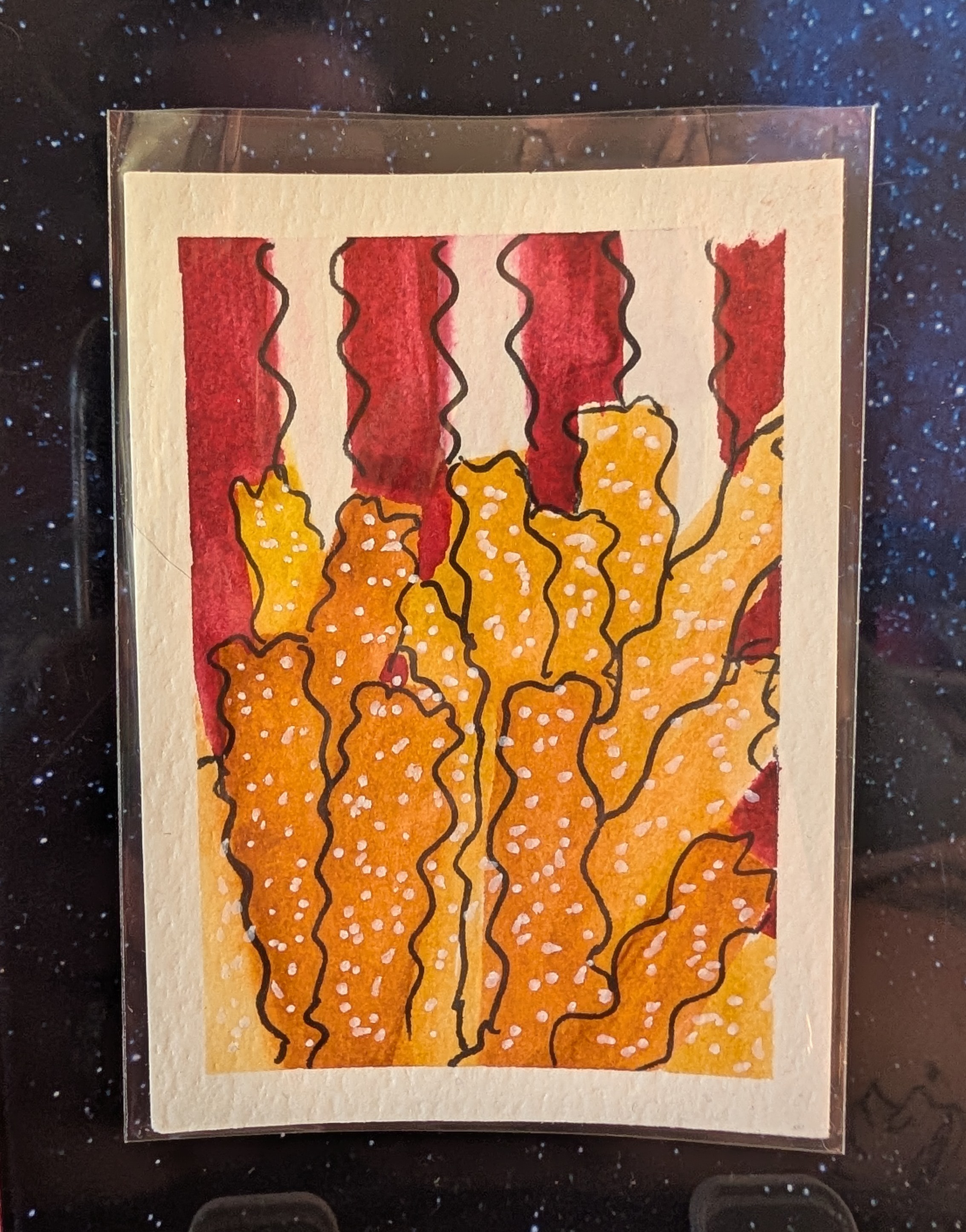 Salt Kissed aceo art card