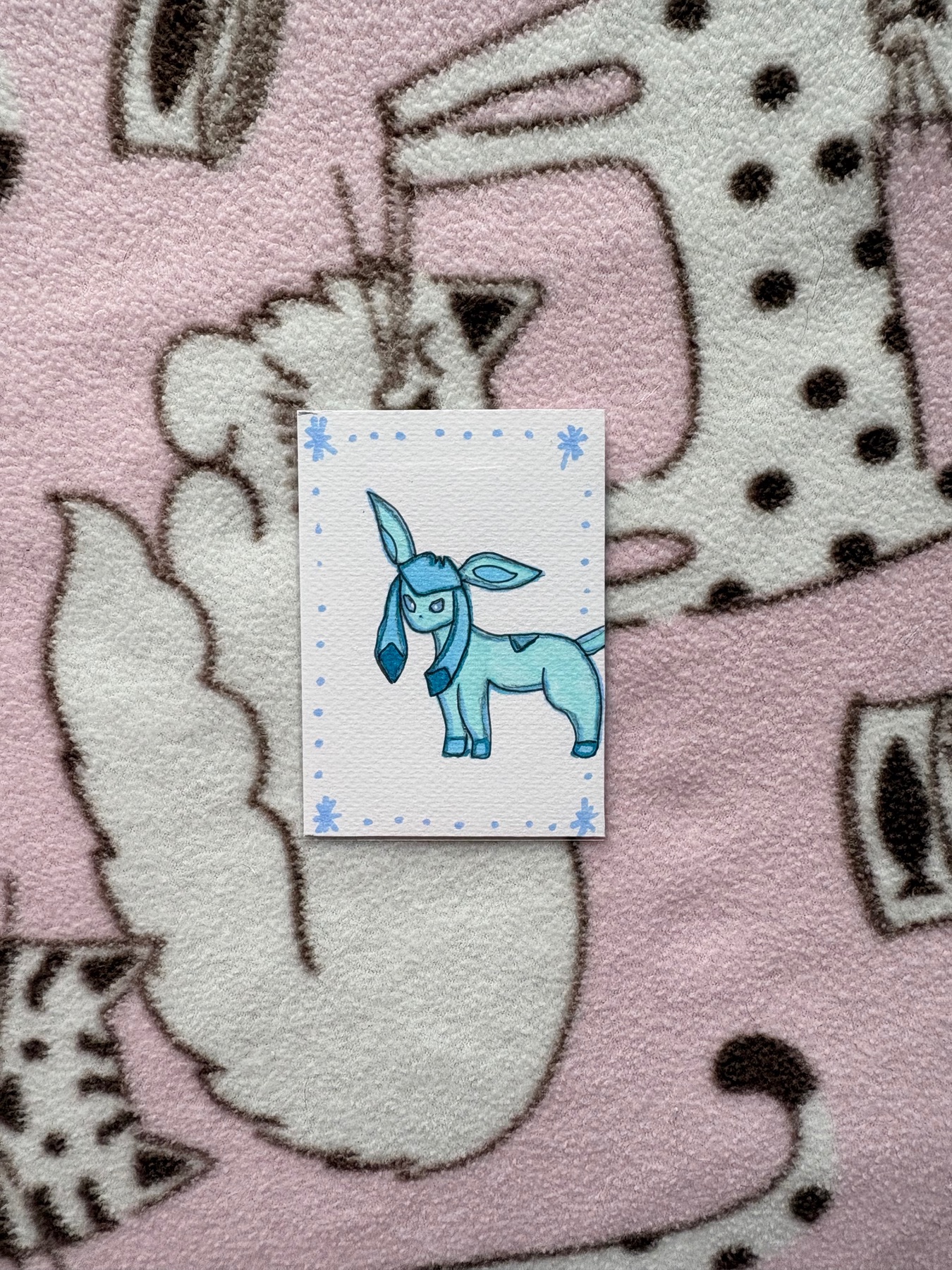 ❄️ ❄️❄️ aceo art card