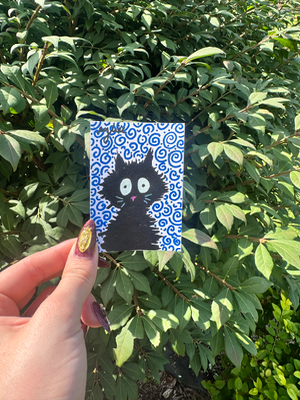 Electrified Cat aceo art card thumbnail 2