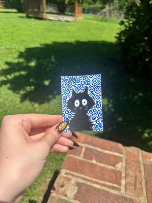 Electrified Cat aceo art card thumbnail 3