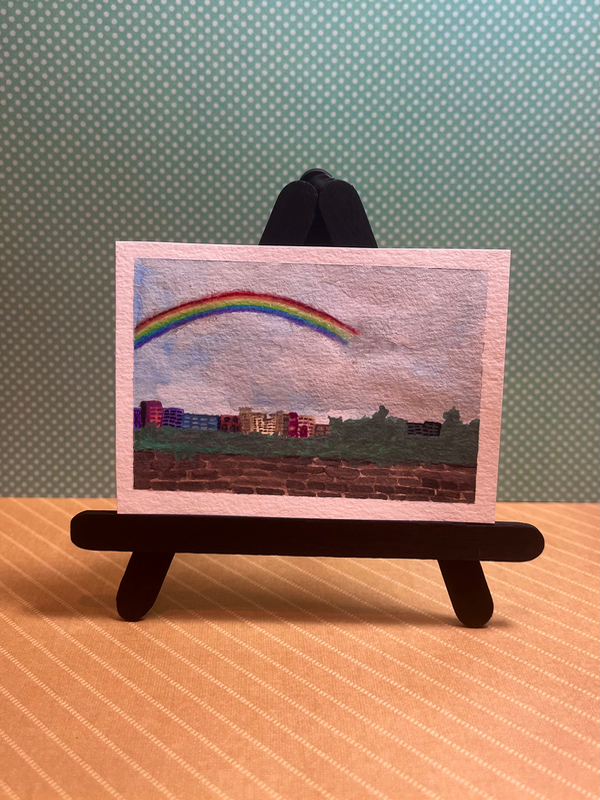 City of Colors aceo art card