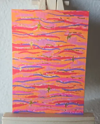 Acryric Marker Practice Set aceo art card thumbnail 3