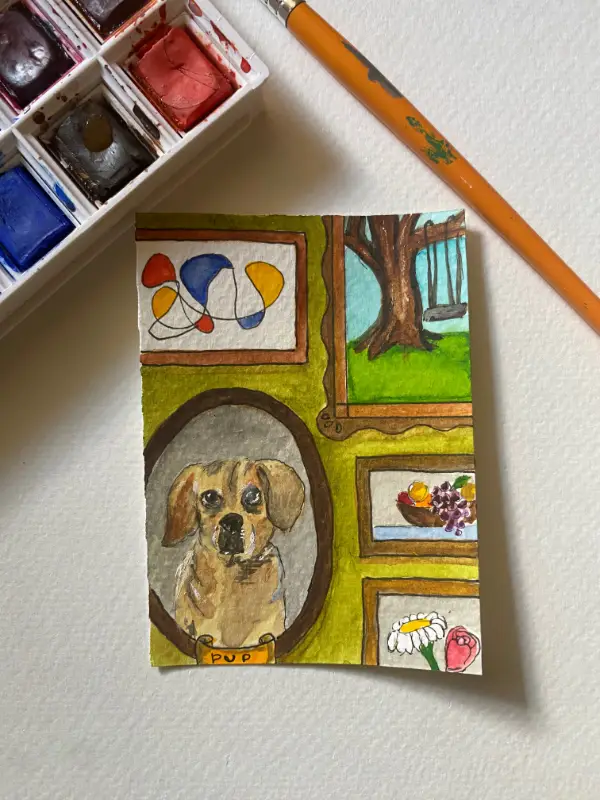 Gallery No. 1 aceo art card